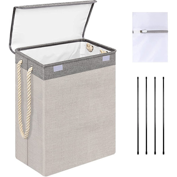 Breakwater Bay Laundry Hampers with Lid Wayfair